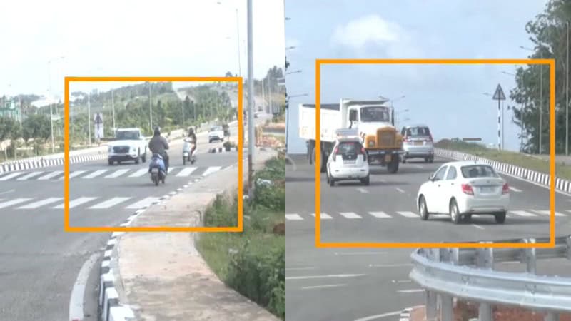 బెంగళూరులో SM కృష్ణ రోడ్డు: తప్పు దిశలో వాహనాలు