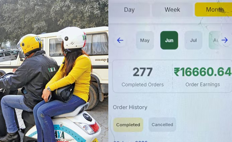 బెంగళూరులో రాపిడో డ్రైవర్గా బీబీఏ విద్యార్థి మూడు నెలల పని