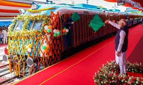హర్యానాలో దేశపు తొలి హైడ్రోజన్ రైలు ప్రారంభం: ప్రధాని మోదీ