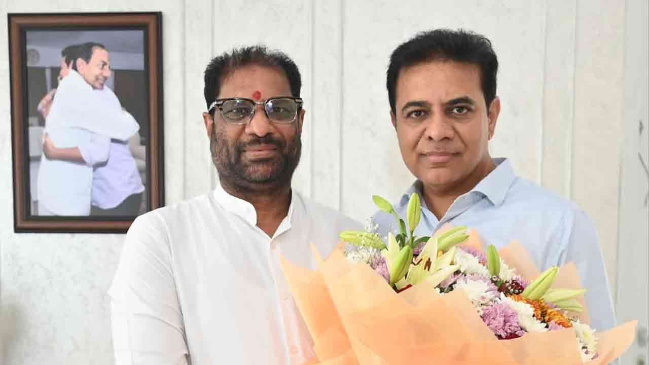 ఎంపీ వద్దిరాజు కేటీఆర్తో మొదటి సమావేశం