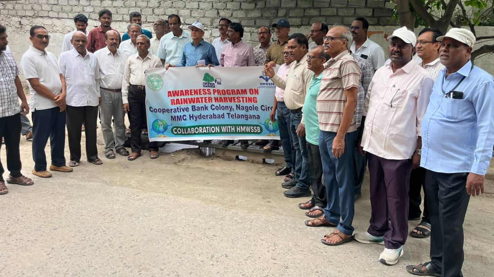 నాగోల్ కో-ఆప్ బ్యాంక్ కాలనీ: వర్షపు నీటి నిల్వలో ఆదర్శం