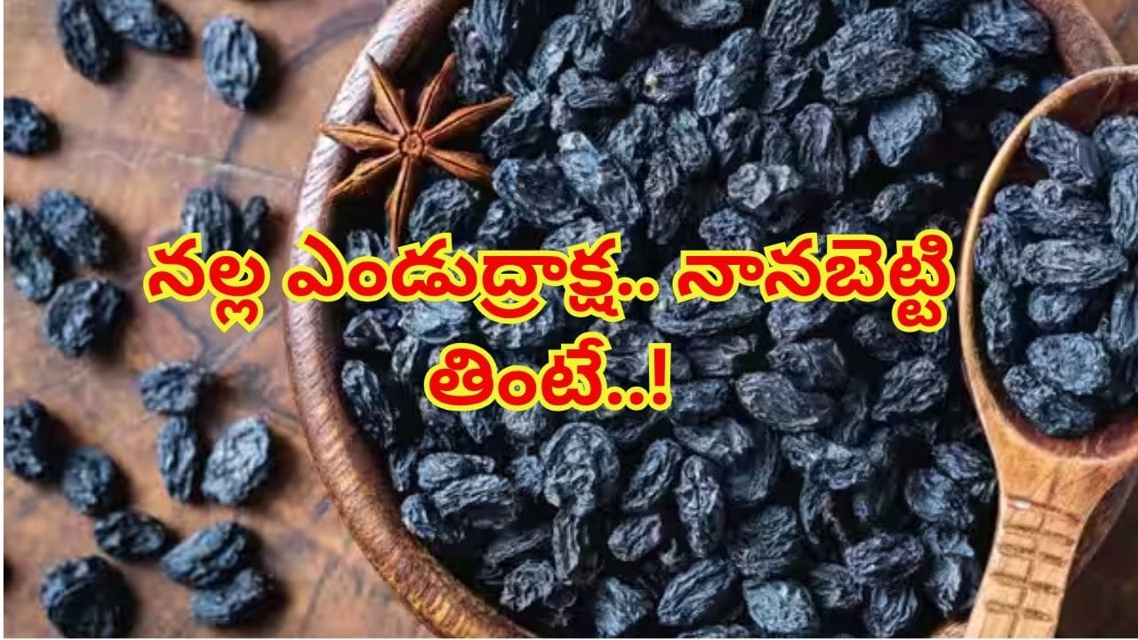 నల్ల కిస్మిస్తో ఆరోగ్య ప్రయోజనాలు: రోజుకు 15 వరకు తినండి