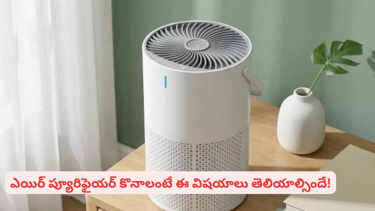 ఎయిర్ ప్యూరిఫైయర్ కొనేముందు ఈ 3 విషయాలు తెలుసుకోండి