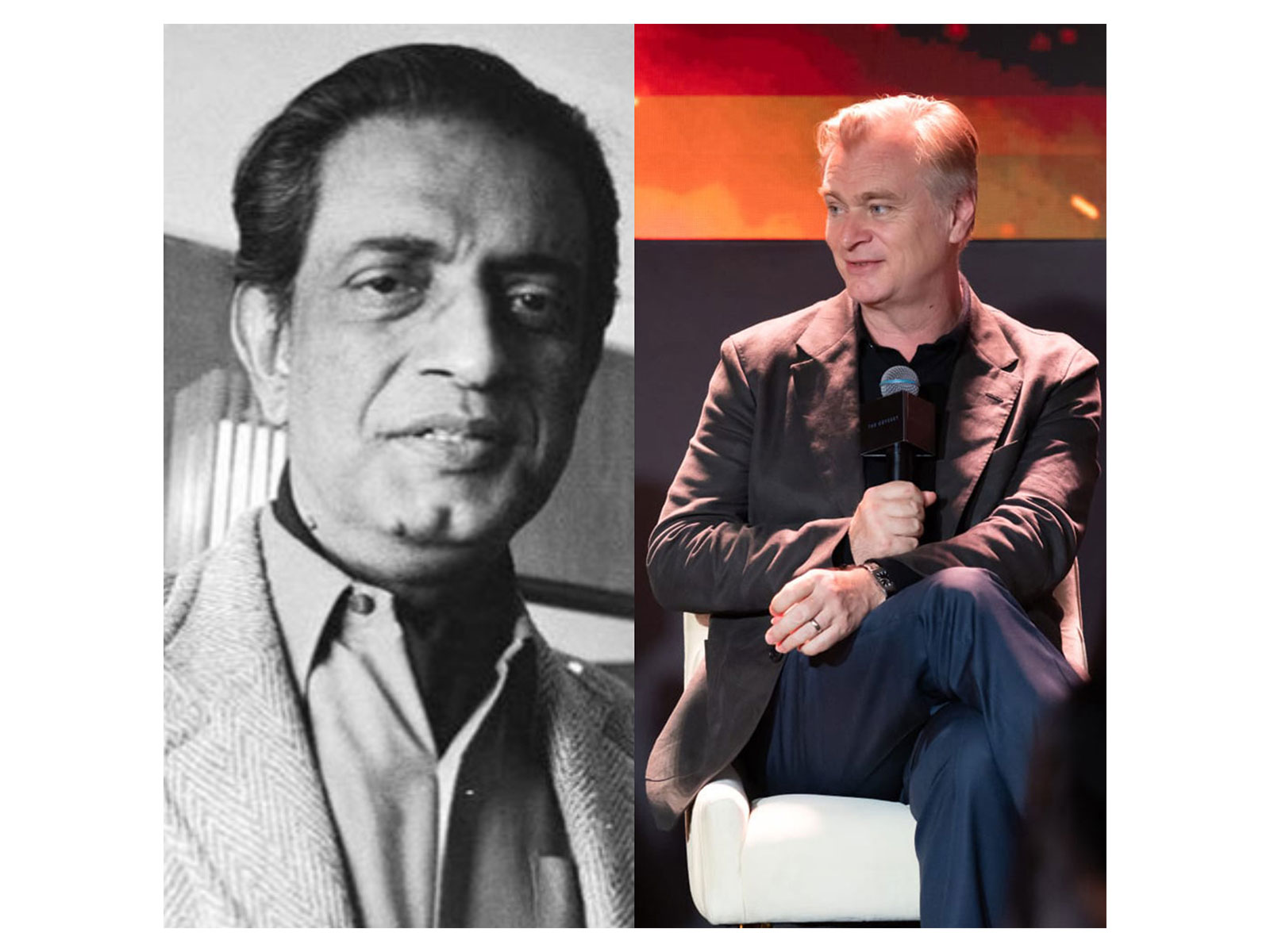 సత్యజిత్ రే అపు త్రయిని కొనియాడిన క్రిస్టోఫర్ నోలన్