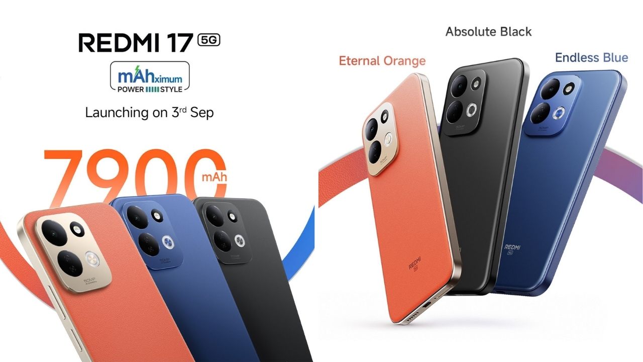 సెప్టెంబర్ 3న భారత్లో Redmi 17 5G లాంచ్
